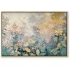 Artgeist Paveikslas - Tapestry Pattern with a Meadow and Flowers Kilim with a Spring Motif