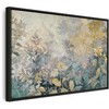 Artgeist Paveikslas - Tapestry Pattern with a Meadow and Flowers Kilim with a Spring Motif