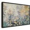 Artgeist Paveikslas - Tapestry Pattern with a Meadow and Flowers Kilim with a Spring Motif