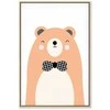 Artgeist Paveikslas - Teddy Bear in Bow Tie (1 Part) Vertical