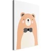 Artgeist Paveikslas - Teddy Bear in Bow Tie (1 Part) Vertical