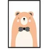 Artgeist Paveikslas - Teddy Bear in Bow Tie (1 Part) Vertical