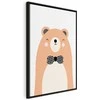 Artgeist Paveikslas - Teddy Bear in Bow Tie (1 Part) Vertical