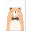 Artgeist Paveikslas - Teddy Bear in Bow Tie (1 Part) Vertical