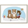 Artgeist Paveikslas - Teddy Bears on the Beach (1 Part) Wide