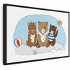 Artgeist Paveikslas - Teddy Bears on the Beach (1 Part) Wide