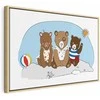 Artgeist Paveikslas - Teddy Bears on the Beach (1 Part) Wide