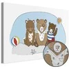 Artgeist Paveikslas - Teddy Bears on the Beach (1 Part) Wide