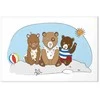 Artgeist Paveikslas - Teddy Bears on the Beach (1 Part) Wide
