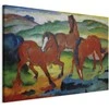 Artgeist Paveikslas - The Raudona Horses (Grazing Horses IV) (Franz Marc)