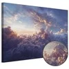 Artgeist Paveikslas - The Sun in Hiding: The Golden Face of the Sky Over a Cloudy Sea