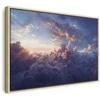 Artgeist Paveikslas - The Sun in Hiding: The Golden Face of the Sky Over a Cloudy Sea