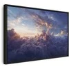 Artgeist Paveikslas - The Sun in Hiding: The Golden Face of the Sky Over a Cloudy Sea