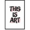 Artgeist Paveikslas - This Is Art (1 Part) Vertical