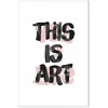 Artgeist Paveikslas - This Is Art (1 Part) Vertical