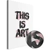 Artgeist Paveikslas - This Is Art (1 Part) Vertical