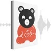 Artgeist Paveikslas - Thoughtful Bear (1 Part) Vertical