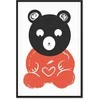 Artgeist Paveikslas - Thoughtful Bear (1 Part) Vertical