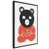 Artgeist Paveikslas - Thoughtful Bear (1 Part) Vertical