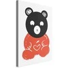 Artgeist Paveikslas - Thoughtful Bear (1 Part) Vertical