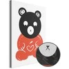Artgeist Paveikslas - Thoughtful Bear (1 Part) Vertical