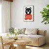 Artgeist Paveikslas - Thoughtful Bear (1 Part) Vertical