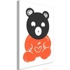 Artgeist Paveikslas - Thoughtful Bear (1 Part) Vertical