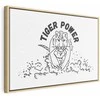 Artgeist Paveikslas - Tiger Power (1 Part) Wide