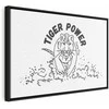Artgeist Paveikslas - Tiger Power (1 Part) Wide