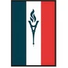 Artgeist Paveikslas - Torch Against the Backdrop of the French Flag