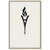 Artgeist Paveikslas - Torch Shaped Like an Inverted Eiffel Tower