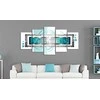 Artgeist Paveikslas - Turquoise blizzard
