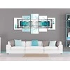 Artgeist Paveikslas - Turquoise blizzard