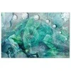 Artgeist Paveikslas - Turquoise Leaves (1 Part) Wide