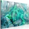Artgeist Paveikslas - Turquoise Leaves (1 Part) Wide
