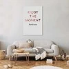 Artgeist Paveikslas - Unique Moment (1-part) - English Text on Baltas Background