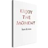 Artgeist Paveikslas - Unique Moment (1-part) - English Text on Baltas Background