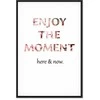 Artgeist Paveikslas - Unique Moment (1-part) - English Text on Baltas Background