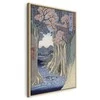 Artgeist Paveikslas - Utagawa Hiroshige – The monkey bridge in the Kai province