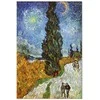 Artgeist Paveikslas - Vincent van Gogh – Road with Cypress and Star