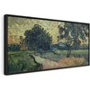 Artgeist Paveikslas - Vincent Van Gogh – Landscape with the Chateau of Auvers at Sunset