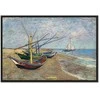 Artgeist Paveikslas - Vincent van Gogh – Fishing Boats on the Beach