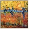 Artgeist Paveikslas - Vincent van Gogh – Willows at Sunset
