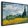 Artgeist Paveikslas - Vincent Van Gogh – Wheat Field with Cypresses