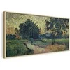 Artgeist Paveikslas - Vincent Van Gogh – Landscape with the Chateau of Auvers at Sunset