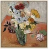 Artgeist Paveikslas - Vincent Van Gogh – Stilllife with Japanese vase, roses and anemones
