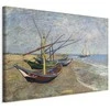 Artgeist Paveikslas - Vincent van Gogh – Fishing Boats on the Beach