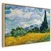 Artgeist Paveikslas - Vincent Van Gogh – Wheat Field with Cypresses