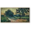 Artgeist Paveikslas - Vincent Van Gogh – Landscape with the Chateau of Auvers at Sunset