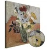 Artgeist Paveikslas - Vincent Van Gogh – Stilllife with Japanese vase, roses and anemones